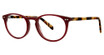 Deja Vu Eyeglasses 9018 Burgundy