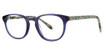 Deja Vu Eyeglasses 9020 Navy