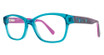 Float-Milan Eyeglasses FLT-K-256 Turquoise Crystal