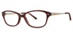 Via Spiga Eyeglasses Via Spiga Tabita Burgundy/900