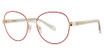 Leon Max Eyeglasses Leon Max 4066 Gold/Red/86