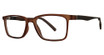 ModZ Kids Eyeglasses Field Goal brown matte