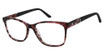 Ann Taylor Eyeglasses AT008 FUCHSIA TOR BLK/CO3