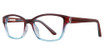 Smart Eyeglasses SMART S2835 Burgundy Blue/C3