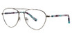 kensie Eyeglasses Flourish Gunmetal/GM