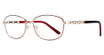 Eight to Eighty Eyewear Eyeglasses Phyllis Burgundy