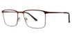 Elan Collection Eyeglasses 3721 Matte Brick