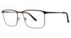 Elan Collection Eyeglasses 3721 Matte Brown