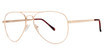 B.M.E.C. Eyeglasses BIG Flight gold