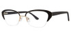 Genevieve Boutique Eyeglasses Chic matte black/gold