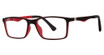 ModZ Kids Eyeglasses Wagon black/red matte