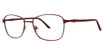 Modern Metals Eyeglasses Poetic burgundy