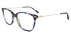Jones New York Eyeglasses J775 Blue Tortoise
