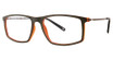 Shaquille O'Neal Eyeglasses Shaquille O'Neal 151Z Grey/Orange/178