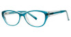 Parade Eyeglasses 1772 Teal Crystal