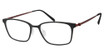 Modo Eyeglasses 7009 Global Fit MATTE BLACK/MBLK