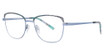 Takumi Eyeglasses TK1118 Teal & Shiny Blue/50
