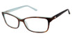 Lulu Guinness Eyeglasses L217 tortoise/TOR