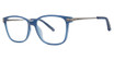 St. Moritz Eyewear Eyeglasses CAROLINE Navy