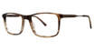 Wired Eyeglasses 6077 Brown Crystal