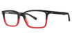 Vavoom/Vivian Morgan Eyeglasses 8096 Red/Black
