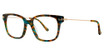 kensie Eyeglasses Cherish Turquoise Tortoise/TU