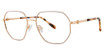 Leon Max Eyeglasses Leon Max 4080 Gold/Taupe/38