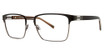Randy Jackson Eyeglasses Randy Jackson 1103 Matte Blk/Gun/323