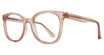 Eye Q Eyewear Eyeglasses UXBRIDGE Pink Crystal/ROSE