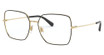 DOLCE & GABBANA Eyeglasses DG1323 GOLD/BLACK/1334