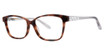 Vera Wang Eyeglasses Evonne Tortoise/TO