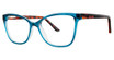 Modern Plastics II Eyeglasses Effort teal/tortoise