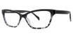 Modern Times Eyeglasses Abundant black