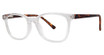 Modern Plastics II Eyeglasses Confide crystal/tortoise