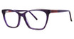 Genevieve Boutique Eyeglasses Kinsley plum/cherry