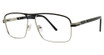 Times Square Eyeglasses Duke Black/Silver