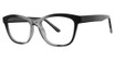 Modern Plastics II Eyeglasses Outcome black fade