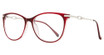 Eye Q Eyewear Eyeglasses SW453 BURGUNDY/BURGUNDY
