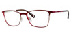 Liz Claiborne Eyeglasses L 451 BURGUNDY_/0LHF