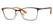 Liz Claiborne Eyeglasses L 451 MTBRW GLD/0UFM
