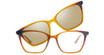 Vivid Eyeglasses VIVID 6023 shiny brown