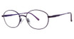 Modern Metals Eyeglasses Epiphany plum