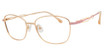 Mademoiselle Eyeglasses MADEMOISELLE MM9279 Gold/Pink/C1