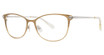 Vera Wang Eyeglasses Cedrica Gold/YG