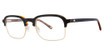 Randy Jackson Eyeglasses Randy Jackson 1108 Black/Gold/57