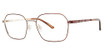 Sophia Loren Eyeglasses Sophia Loren M306 Brn/Gold/183
