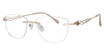 Mademoiselle Eyeglasses MADEMOISELLE MM9277 Gold/C1