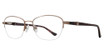 Buxton Eyeglasses BX307 MATTE ROSE GOLD/ROSE