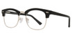 Eight to Eighty Eyewear Eyeglasses Buster Black Gold