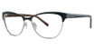 Via Spiga Eyeglasses Via Spiga Regina Teal/Gold/800